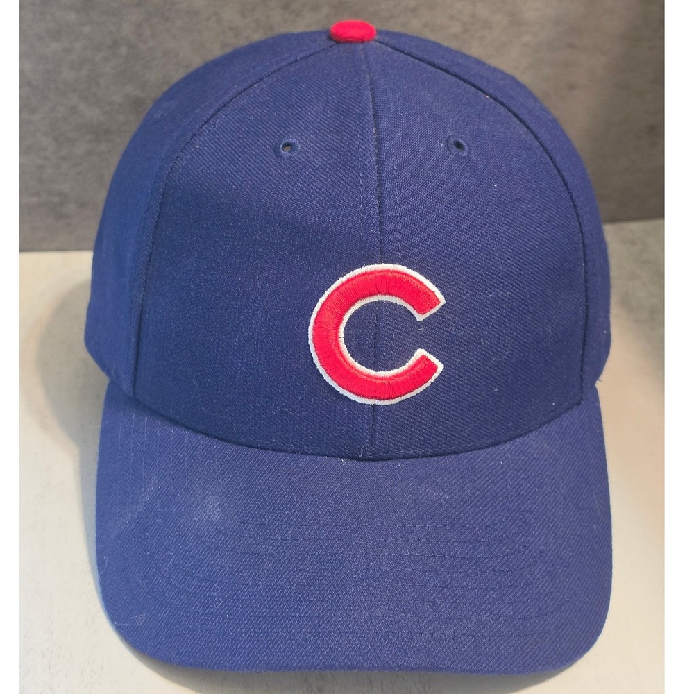 Twins Enterprise Chicago Cubs Hat Blue Red C Logo Adjustable 2003